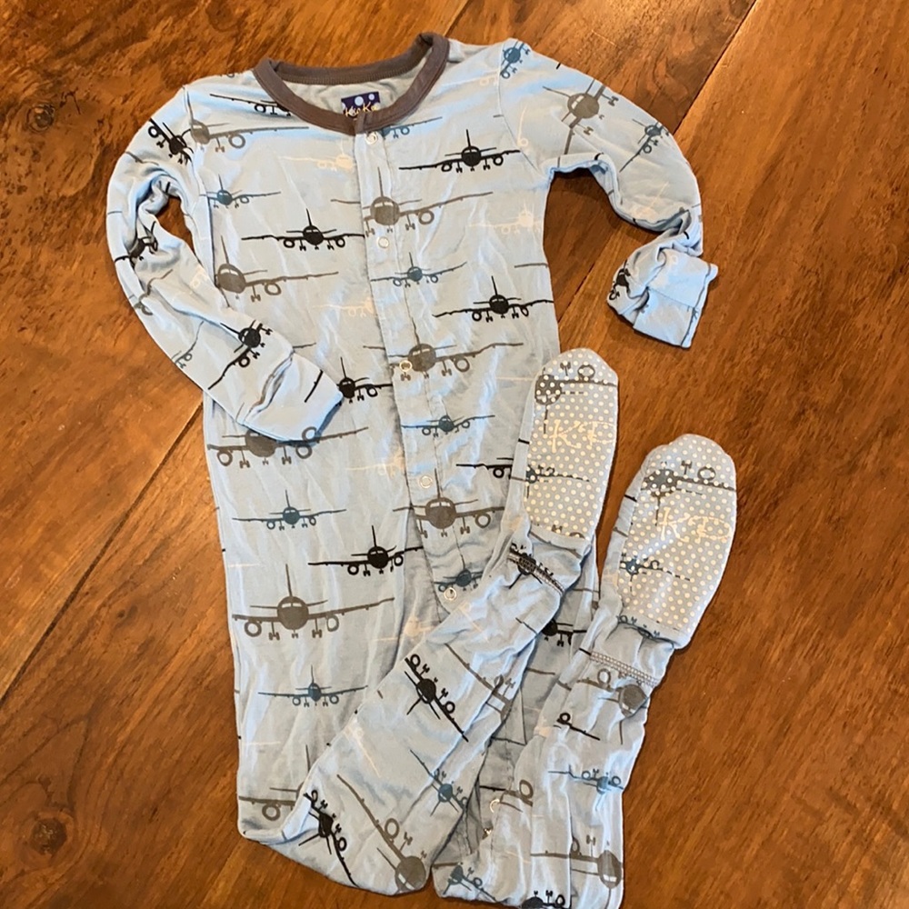 Kickee Pants 3T Organic Bamboo Footie